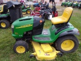 John Deere G110 Automatic Riding Mower w/54'' Deck, Kohler Engine, 516 Hour
