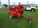 Sullair 185 Tow-Behind Air Compressor, Gas Eng, w/(3) Hoses, Jack Hammer, M