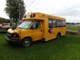 2014 Chevrolet Van, School Bus, Blue Bird ''Microbird'' Body, Seats 21A-30C