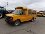 2012 Chevrolet Van School Bus, Blue Bird ''Micro Bird'' Body, Seats 12A-20C