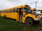 2012 Blue Bird Conventional Front School Bus, #133, Seats 48A-71C, Auto, 33