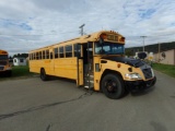 2012 Blue Bird Conventional Front School Bus, Seats 48A-71C, Auto, 33,000 G