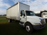 2007 International 4400 Box Truck, Eaton Fuller Manual Transmission, Single
