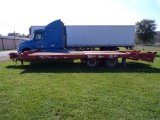 2012 Talbert AC-20 Deck Over Heavy Equipment Trailer, Tandem Axle, Air Brak