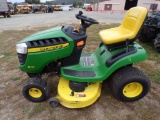 John Deere D125 Riding Mower w/42'' Deck, 20HP, Gas Engine, 291 Hours, Seri