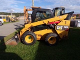2016 Cat 262D Skidsteer Loader, Pilot Controls, Hyd Bkt, Coupler, Erops Cab