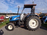 New Holland TL90A Tractor, 2WD, Good Tires, Triple Hyd Remote, No 3pth Arms