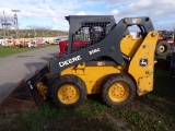 JD 318 G Skid Steer Loader, Orops, Aux Hyds, GP Bucket, Good Tires, Clean,