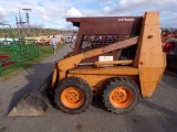 Case 1840 Skid Steer Loader, Orops, Aux Hyds, GP Bkt, 7605 Hrs, S/N - 11988