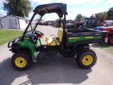 JD 825I Gator, 4x4, Gas Eng, Power Steering, Bumper Guard, Power Dup 53'' x
