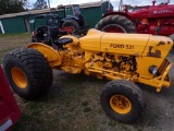Ford 531 Tractor, 2 WD, 3 PT Hitch, Turf Tires, 8-Speed, 9236 Hours, Serial