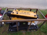 New Agt Agrotk 750 Post Pounder For Skid Steer, S/N: PD750-PZ23080101B (519