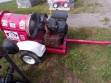 Buffalo Turbine Turbulant Air Tow Behind Debris Blower, 23 HP Kohler V-Twin