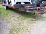 2008 Cam Black Tandem Axle Tilt Bed Deck Over Equipment Trailer, D Ring Tie