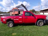 2009 Chevrolet 1500 Reg. Cab, Auto, 8' Box, 2 WD, Red, 347,661 Miles, Vin #