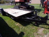 2008 Cam 20 Trailer,16' Tilt Bed, Black, Vin #5JPBU25208P020504, New Tires