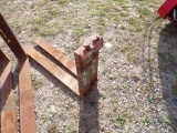 Pair Of Pallet Forks, Blue 36'', No Frames (6112)