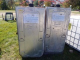(2) Large Square Fuel Tanks w/Stands (5664)