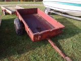 4' x 7' Single Axle Pull Behind Wagon (5693)