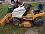 Cub Cadet HDS3165 Riding Mower, 48'' Deck w/ 48'' Plow Blade, Wheel Weights