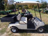 Club Car Golf Cart with Poly Cargo Box and Canopy, Gas, SN 048691 (5862)