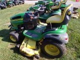 John Deere LA150, Automatic with 54'' Deck, 26 HP Engine, 373 Hrs, Runs, SN