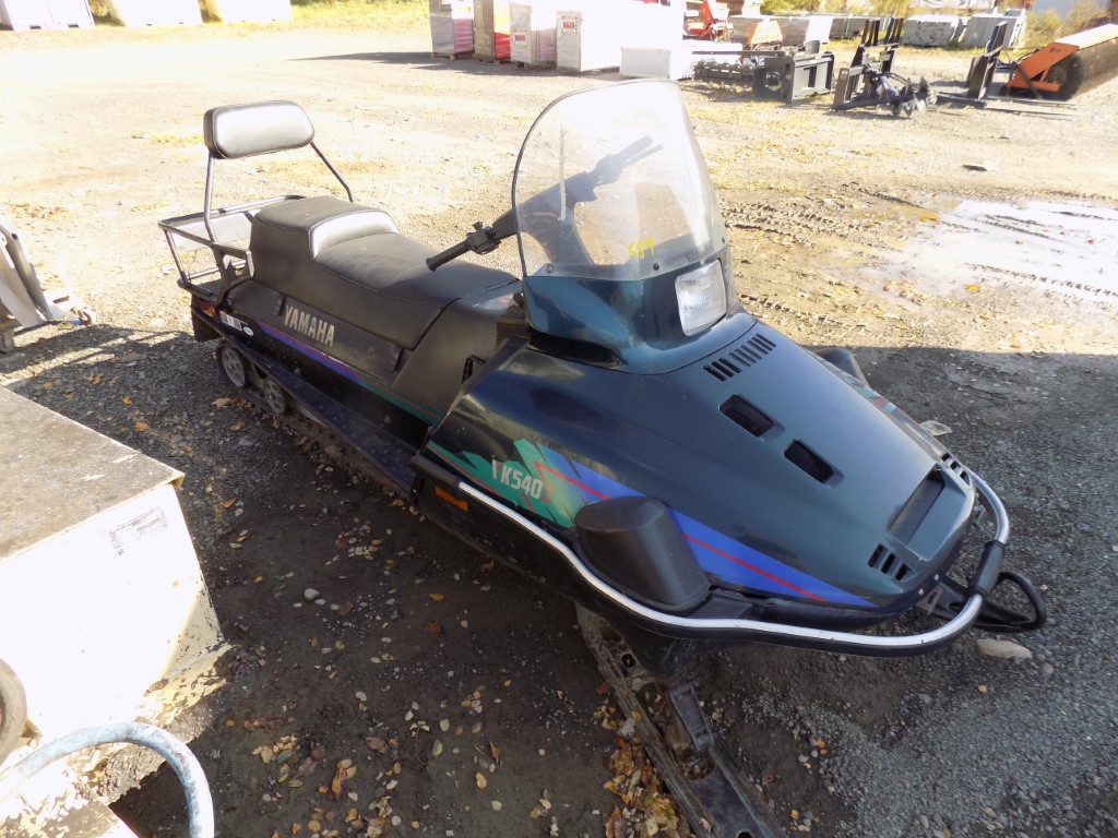 Yamaha VK540-II Long Track 2-Up Snowmobile, | Proxibid