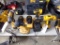 Group of DeWalt Cordless Tools, (2) Drills, 1/4'' Impact, Dual Charger, Sin
