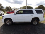 2018 Chevrolet Tahoe Commercial 4x4, White, 204,749 Mi, NEEDS MANIFOLD WORK