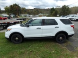 2014 Ford Explorer Police Interceptor, AWD, White, 159,015 Mi, PREVIOUS POL