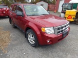 2012 Ford Escape XLT, 4x4, Red, 51,714 Miles, VIN# 1FMCU9DG8CKA37086, NO BA