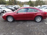 2014 Chrysler 200 LTD, Leather, Red, 126,055 Mi, SMALL BUBBLES ON EDGE OF H