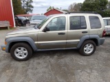 2005 Jeep Liberty Sport, 4WD, Tan, 206,488 Mi, IDLES ROUGH, STEERING ISSUES