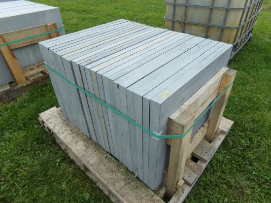 Pallet with 115 Count 30'' x 24'',  Varying Thickness, Thermaled Bluestone