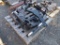 Pallet with (4) New Trailer Hitches