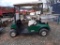 EZ Go RXV Golf Cart, Green, Gas with Diamond Plate Rear Work Box, SN 517574