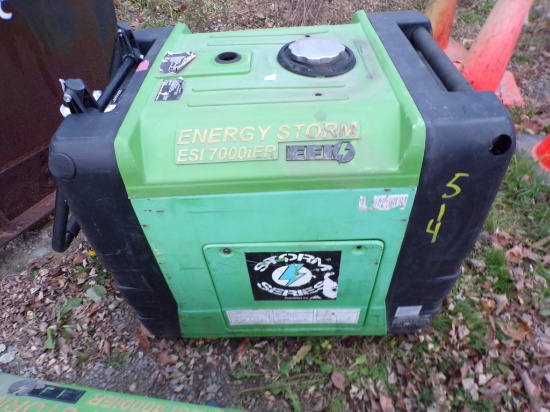 Energy Storm 7000 Watt Generator - Not Running, Needs Work