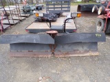 Hiniker 8' V Snow Plow Blade (NO FRAME OR CONTROLS)