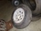 (1) New Goodyear 215/75 R15 Tire Mounted on 6 Lug Trailer Wheel