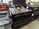 Snap-On 5 Drawer Stainless Steel Top Work Bench with Acer Monitor, Used as