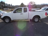 2014 Nissan Frontier Ext. Cab, White, 2 WD, 217,200 Miles, Vin # 1N6BD0CT0E