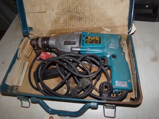 Makita Corded Drill in Metal Case, 3/4'', Variable Speed