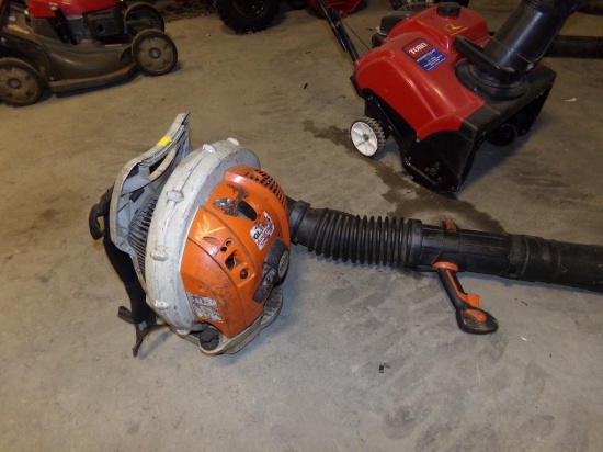 Stihl, BR700X, Gas, Backpack, Blower, Turns Over Hard