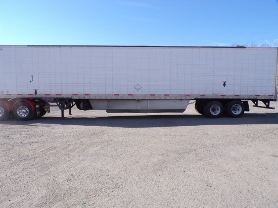 2015 Wabash RFALSA 53' Semi Reefer Trailer with 7300X Carrier Diesel Reefer