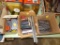 (3) Boxes of Misc. Train Track and Other, Box  of Gray Plastic Snap Togethe