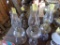 (3) Clear Glass Kerosene Lamps with Globes(Shed)