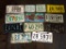 (12) Misc. License Plates - See Photo  (Garage)
