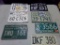 (12) Misc. License Plates, Includes (5) Pair - See Photo  (Garage)