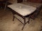 32'' Table with Rounded Ends, Single Drawer, Looks in Good Condition (Barn)