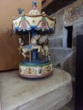 Avon 1996 ''Magical Unicorn Carousel'', Battery Powered (NOT INSPECTED OR T